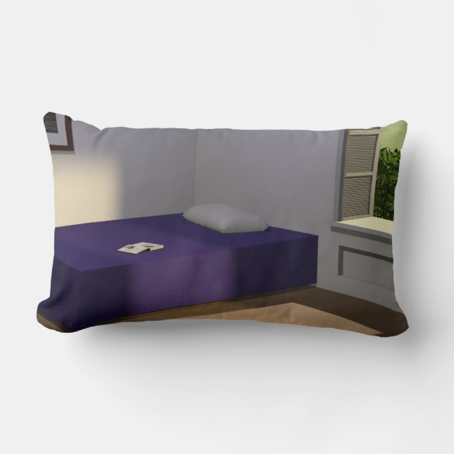 Excursion into philosophy. Edward Hopper. Lendenkissen (Vorderseite)