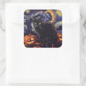 ExDesigner | Personalisierung | Halloween Quadratischer Aufkleber (Tasche)