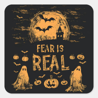 ExDesigner | Personalisierung | Halloween Quadratischer Aufkleber