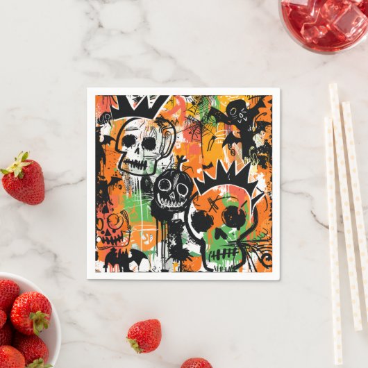 ExDesigner | Personalisierung | Halloween Serviette (Beispiel)