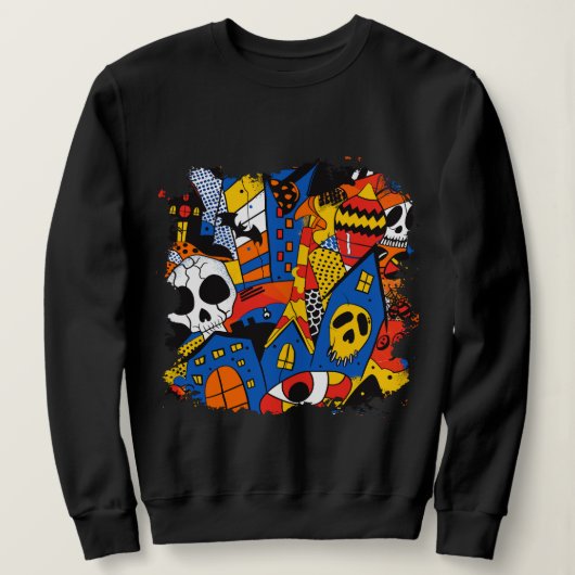 ExDesigner | Personalisierung | Halloween Sweatshirt (Design vorne)