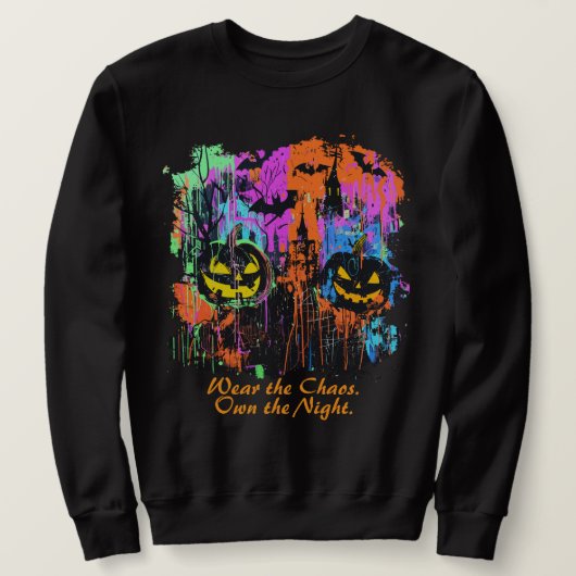 ExDesigner | Personalisierung | Halloween Sweatshirt (Design vorne)