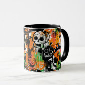 ExDesigner | Personalisierung | Halloween Tasse (VorderseiteRechts)