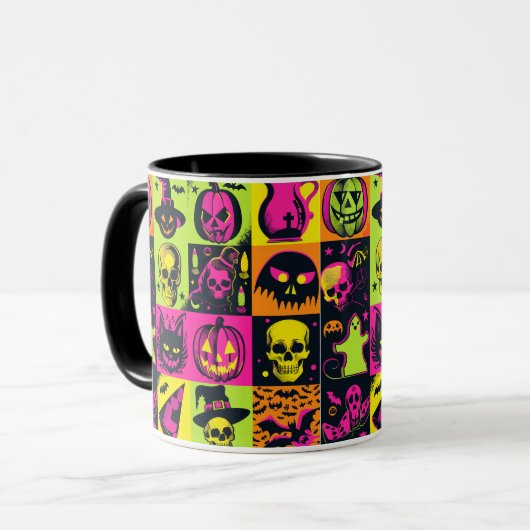 ExDesigner | Personalisierung | Halloween Tasse (Vorderseite Links)