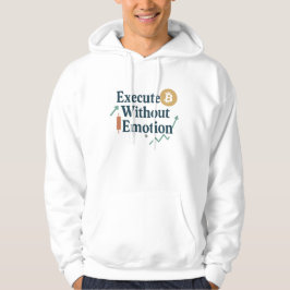 Execute Without Emotion Hoodie | Trader-Mentalität