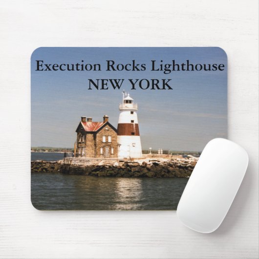 Execution Rocks Lighthouse, New York Mousepad (Mit Mouse)