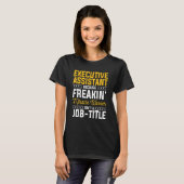 Executive Assistant Because Multitasking Ninja Act T-Shirt (Vorne ganz)