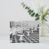 Executive Barber Shop, 1935 Postkarte (Stehend Vorderseite)