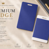 Executive Blue Benutzerdefinierte Veranstaltungssc Ausweis