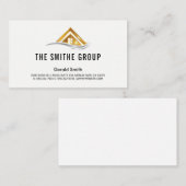 Executive Capitalist | Corporate | Realtor Gold Visitenkarte (Vorne/Hinten)
