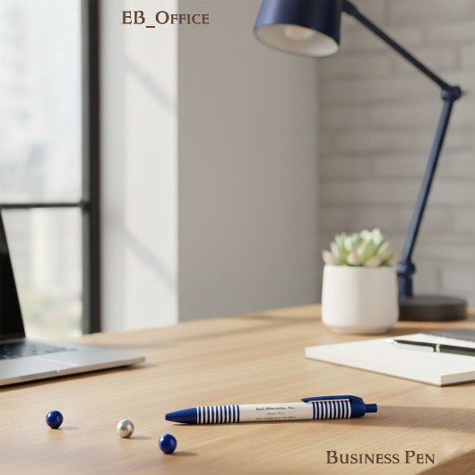 Executive Chic Navy Stripes Professional Business Kugelschreiber