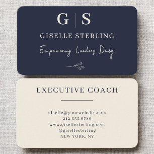 Executive Coach Visitenkarte
