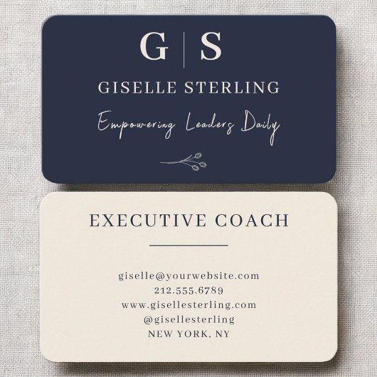Executive Coach Visitenkarte