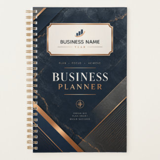 Executive Custom Business Planner | Minimalist Nav Planer