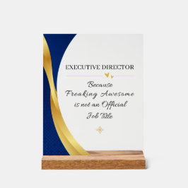 Executive Director Office Quote Acrylic Sign Acrylschild