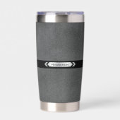 Executive Gray Office Travel Mug Thermobecher (Vorderseite)
