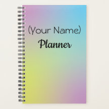 Executive Pastel-Planer – Maßgeschneiderter Namens