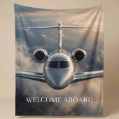 Executive-Privatjet-Flugzeug Fleecedecke