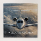 Executive-Privatjet Puzzle (Vertikal)