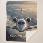 Executive Privatjet Sherpadecke (Vorderseite)