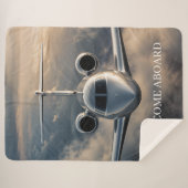 Executive Privatjet Sherpadecke (Vorderseite (Horizontal))