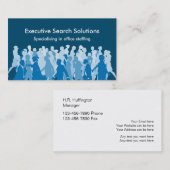 Executive-Search-Agentur Visitenkarten Visitenkarte (Vorne/Hinten)