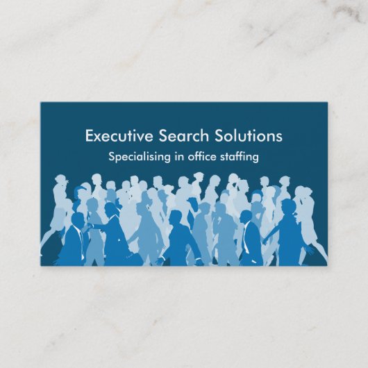Executive-Search-Agentur Visitenkarten Visitenkarte (Vorderseite)