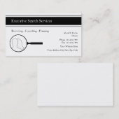 Executive Search Employment Agency Business Cards Visitenkarte (Vorne/Hinten)