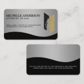 Executive Style | Justiz-Logo Visitenkarte (Vorne/Hinten)