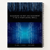 Executive Technical Cyber Graph Paper Notebook Notizblock (Rückseite)