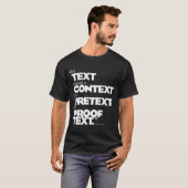 Exegetical Klugheit T-Shirt (Vorne ganz)
