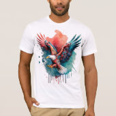 Exemplar von Be Eagle, fliegen, lustig T-Shirt (Vorderseite)