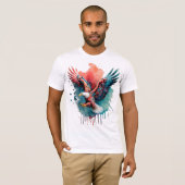 Exemplar von Be Eagle, fliegen, lustig T-Shirt (Vorne ganz)