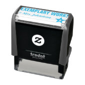 "EXEMPLARARISCHE ARBEIT!" + Name des benutzerdefin Permastempel (Produkt)