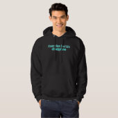 Exercise builds discipline-gym saying hoodie (Vorne ganz)