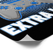 Exercise I Thought You Said Extra Lives Funny Game Poster (Ecke)