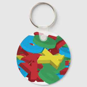 Exes und Ohs Schlüsselanhänger