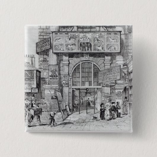 Exeter-Änderung, die den Eingang zeigt Button (Vorderseite)