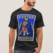 EXETER, CA MONARCHS CLASSIC FOOTBALL T-SHIRT. T-Shirt (Vorderseite)