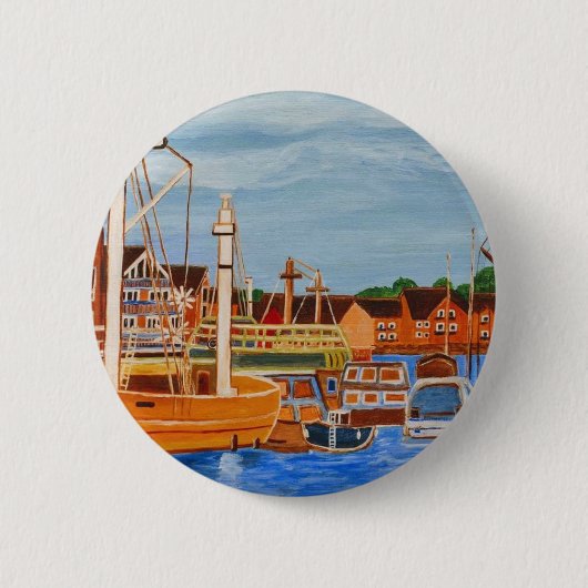 Exeter Devon England Button (Vorderseite)