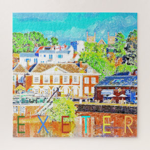 Exeter, Devon, Großbritannien Puzzle
