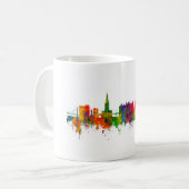 Exeter England Skyline Kaffeetasse (Vorderseite Links)
