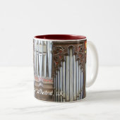 Exeter Kathedrale Orgel, Nähe Zweifarbige Tasse (VorderseiteRechts)