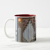 Exeter Kathedrale Orgel, Nähe Zweifarbige Tasse (Links)