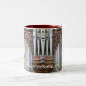 Exeter Kathedrale Orgel, Nähe Zweifarbige Tasse (Mittel)