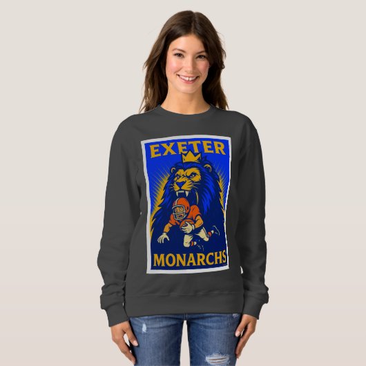 Exeter Monarchi Classic Crewneck Sweatshirt (Vorne ganz)