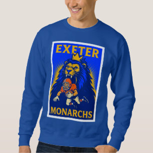 Exeter Monarchs klassisches Sweatshirt. Sweatshirt