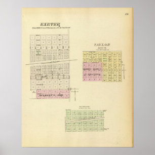 Exeter, Nebraska Poster