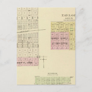 Exeter, Nebraska Postkarte