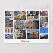 Exeter Postkarte (Vorderseite)